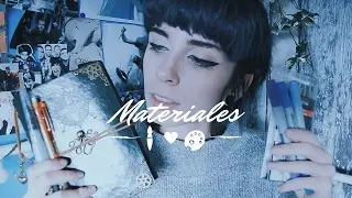 Mis materiales de dibujo - MandyShadows