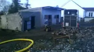 The yard track