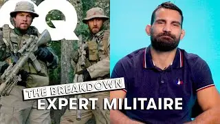 Benoît Saint Denis, ancien membre des forces spéciales, analyse des scènes militaires au cinéma | GQ