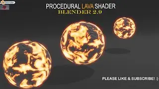 Blender - Procedural Lava Shader in Blender 2.9 : Beginner tutorial