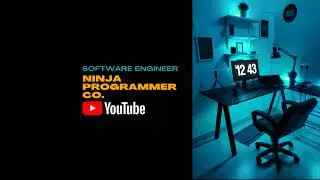 🔴Logo Making | @Ninja Programmer Co.