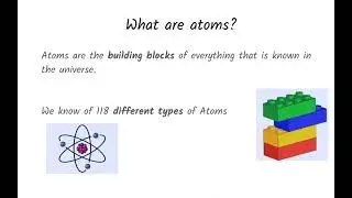 Atoms and Molecules Notes