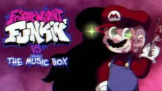 Friday Night Funkin Vs Mario The Music Box Mod - Fear V2. [1 HOUR VERSION]