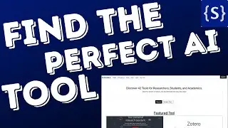 Find The Perfect Research Tool For You With SciToolHub || My New Website