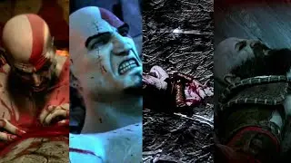 God of War - All Kratos Deaths Scenes