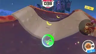Super Monkey Ball: Banana Rumble - World 17 (World 7 EX): Candy Castle EX