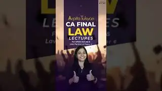 CA Final Law lecture