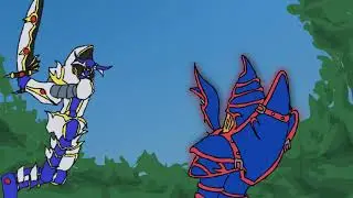 Buster Blader vs Magician of Choas