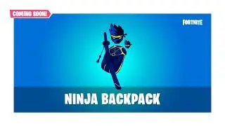 Ninja Backpack / Back Bling (Fortnite Battle Royale)