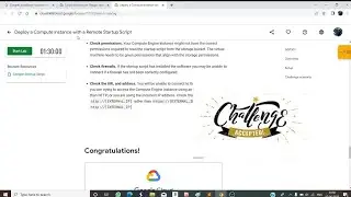 Deploy a Compute Instance with a Remote Startup Script || Qwiklabs challenges || Completed challenge