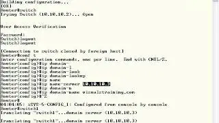 Cisco CCNA Video Training Series ... [Section 2] Setting DHCP DNS CDP etc Lab -C- (44-118)