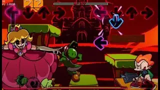 Friday Night Funkin': Mario's Madness V3 - Mushroom Kingdom (Pico Mix)
