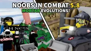 NiC 5.8.0 update review - Mortar Evolutions, Battle tank CS, more maps | Noobs in combat Roblox
