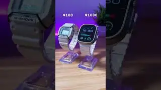 G-SHOCK 👍 or Apple Watch Ultra 👎