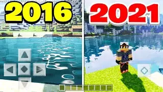 Evolution Of Minecraft PE Shaders | Minecraft Bedrock Edition