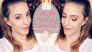 Everyday Natural Makeup Tutorial | Drugstore | Ashley Engles