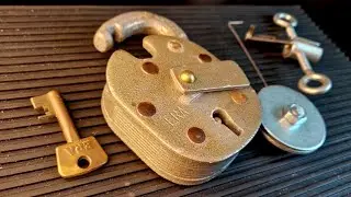 ERA Big 6 - 6 lever padlock picked