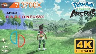 Pokémon Legends: Arceus 4K (FSR) | Yuzu | Vulkan
