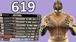 I Hit a 619 in EVERY Smackdown vs RAW!!