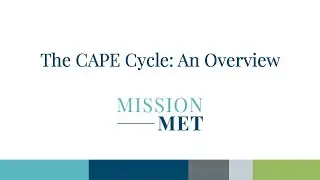 The CAPE Cycle: An Overview