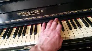 Звучание пианино 