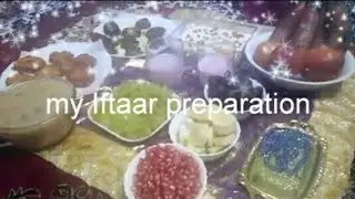 My Iftaar preparation vlog