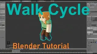 Minecraft Walk Cycle [Blender Tutorial]
