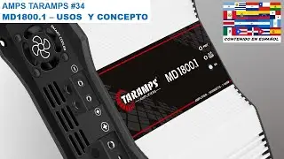 AMPS TARAMPS #34 - USES AND FEATURES - MD1800.1 AMPLIFIER