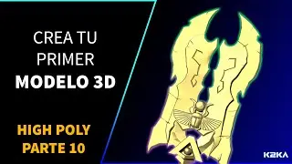 Terminando el detalle decorativo en Zbrush: High Poly Parte 10
