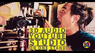 3D Audio YouTube Studio on ONE STAND! ASMR 3D Audio and Video in one