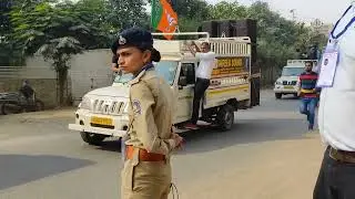 Bhupendra Patel's Road Show in Gota