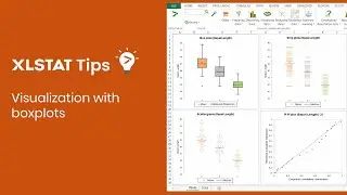 Vizualisation with boxplots in Excel - XLSTAT Tips