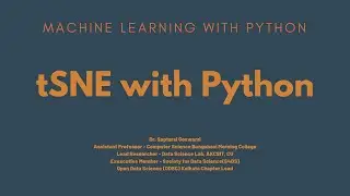 tSNE with Python