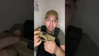Partes de una pistola Glock 19x #gun #armas #airsoft #arma #glock #pistolas #pistol