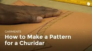 How to Make a Pattern for Churidar | Sewing
