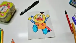 How to draw Korosuke From Kiteretsu Cartoon | easy step by step korosuke Cartoon Drawing tutorial✨💯 