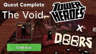 TOWER HEROES × DOORS: How to Unlock Seek, The hidden wave & Beat The Void