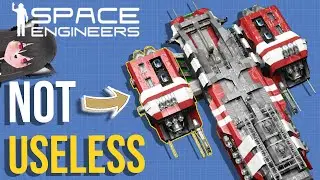 Why Ship Nacelle Makes Sense Now - Space Engineers Ship Design