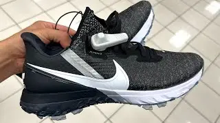 Picking Up Nike Golf Shoes off the Floor at Burlington!