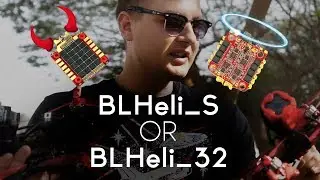 Blind Test: FlightOne Bolt BLHeli_S & BLHeli_32 4in1 esc's. Feel the difference
