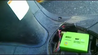 Do not start a scooter Suzuki Lets 2 New. Repair, battery replacement.