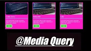 Responsive Bolg Box Using CSS grid method with #mediaquery