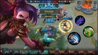 Mobile Legends Hanabi META!! Easy Maniac! Savage!