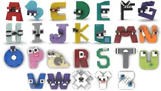 Alphabet Lore But They Are Made Of Lego (Full Version A-Z)