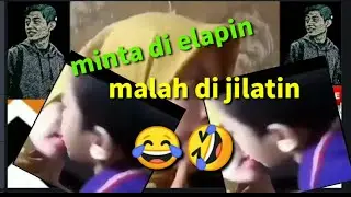 Parah bikin jomblo pada iri liat anak kecil ini!malah dijilat bukan di elap🤔