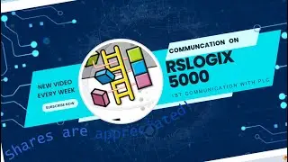 #RsLogix_5000 1st Communication and Program test with Hardware.