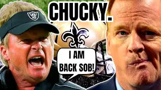 JON GRUDEN IS BACK! SAINTS MEET WITH Former RAIDERS Coach about Senior Coaching Job! NFL SHIVERS!