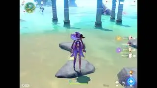 Genshin Impact. Квест с музыкальными камнями! Водоворот! Полный в перёд! Испытание - Ритм скорости.