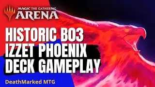 Magic: the Gathering Arena Historic B03 Ranked Gameplay - Izzet Phoenix vs Jund Midrange Part 2