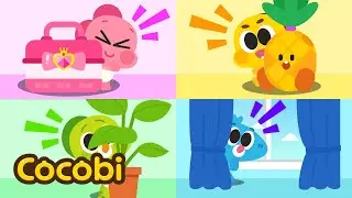 Baby Dino Hide and Seek | Nursery Rhymes & Kids Songs | Cocobi